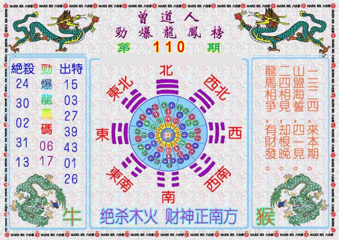 六合彩心水图库9|曾道人劲爆龙凤榜 六合彩心水图库9|曾道人劲爆龙凤榜