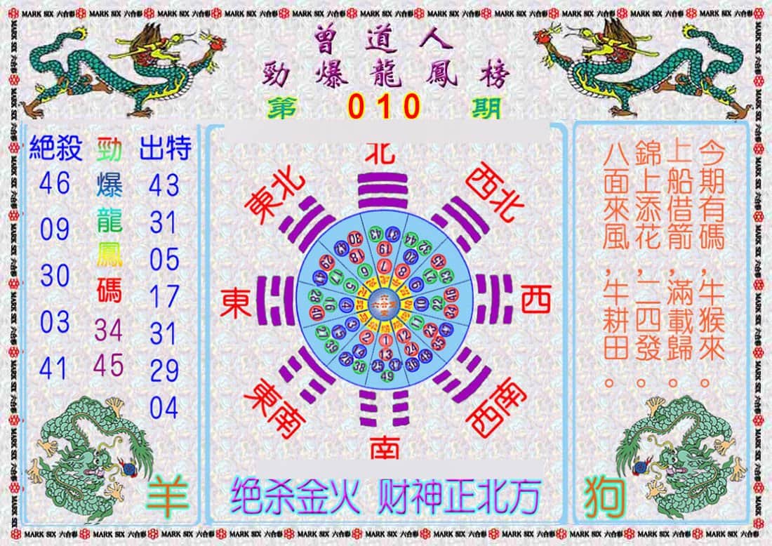 六合彩心水图库9|曾道人劲爆龙凤榜 六合彩心水图库9|曾道人劲爆龙凤榜