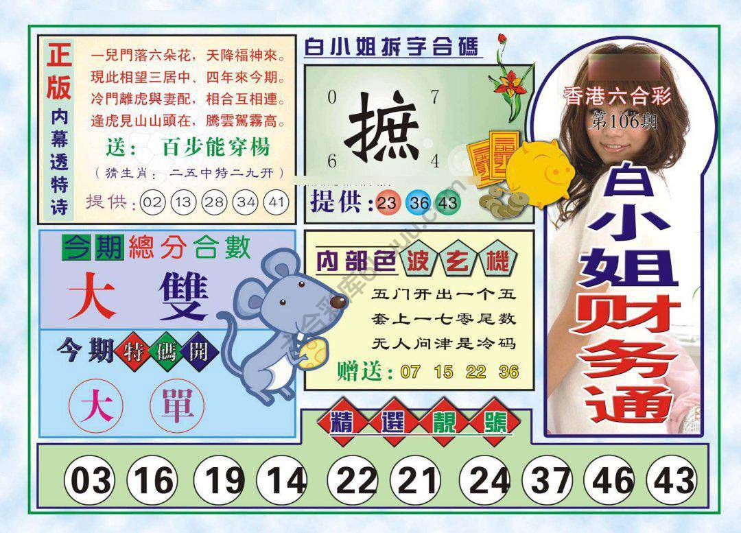 六合彩心水图库14|白小姐财务通 六合彩心水图库14|白小姐财务通
