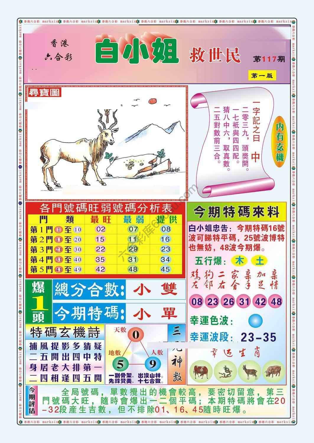 六合彩心水图库15|白小姐救世民 六合彩心水图库15|白小姐救世民