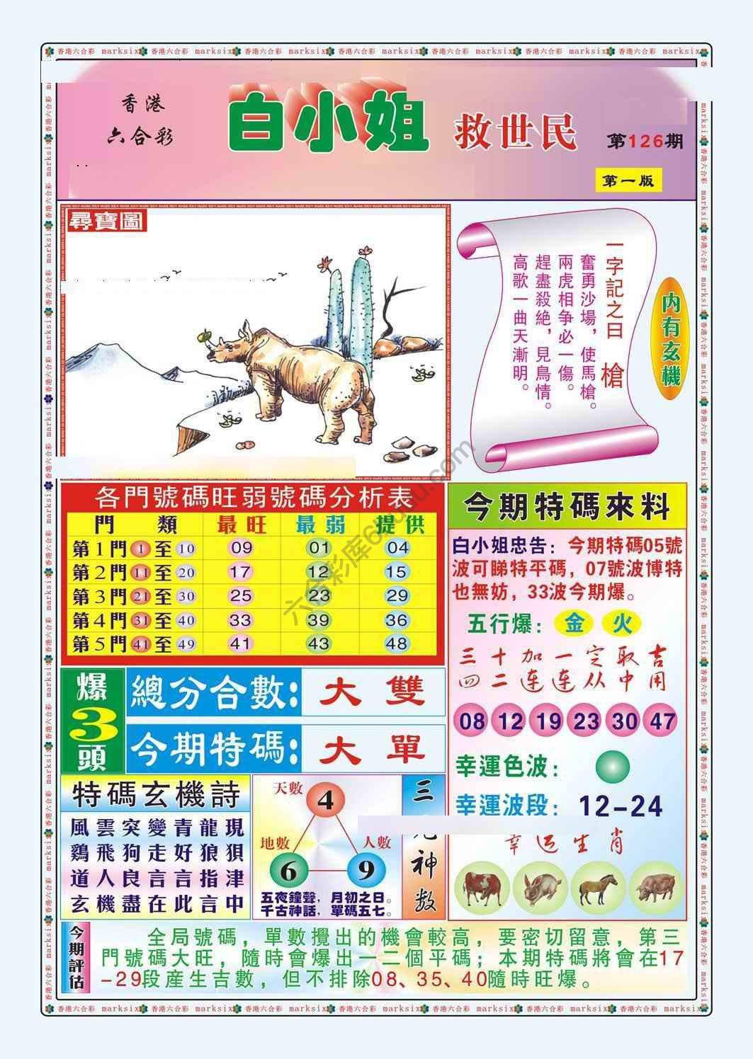 六合彩心水图库13|白小姐救世民 六合彩心水图库13|白小姐救世民