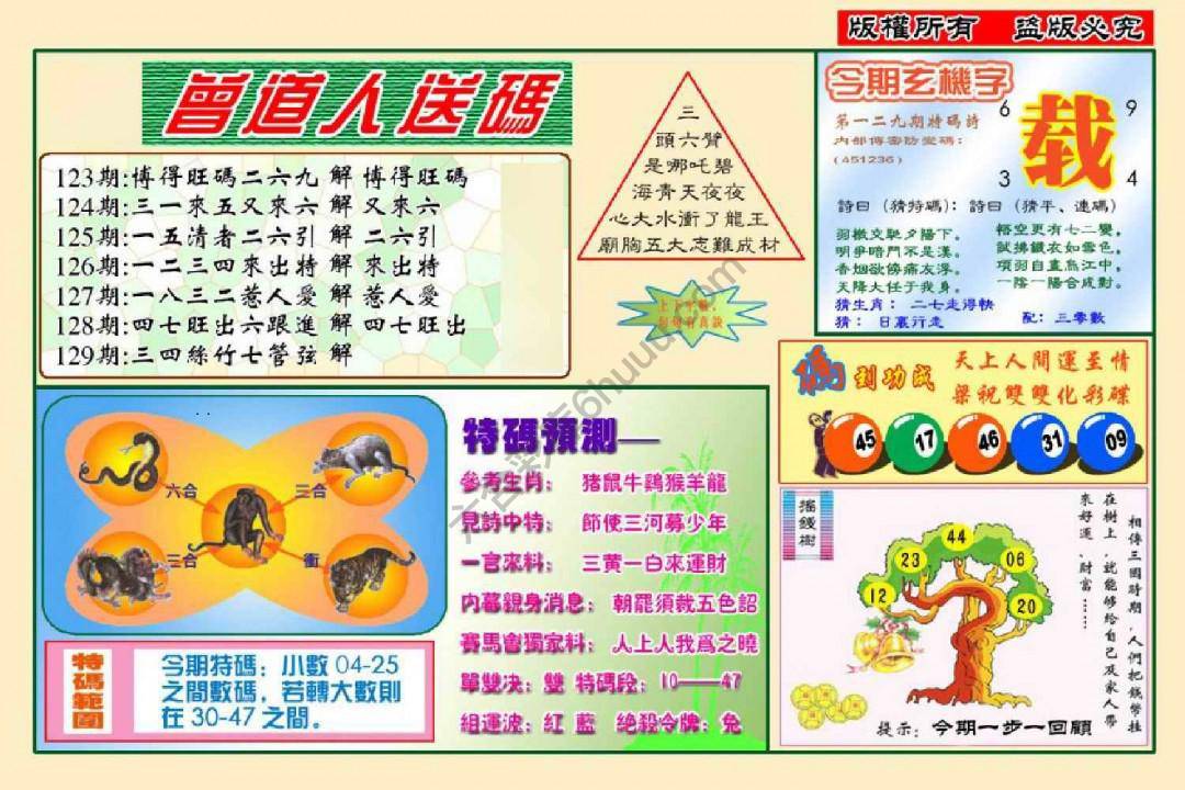 六合彩心水图库13|曾道人送码 六合彩心水图库13|曾道人送码
