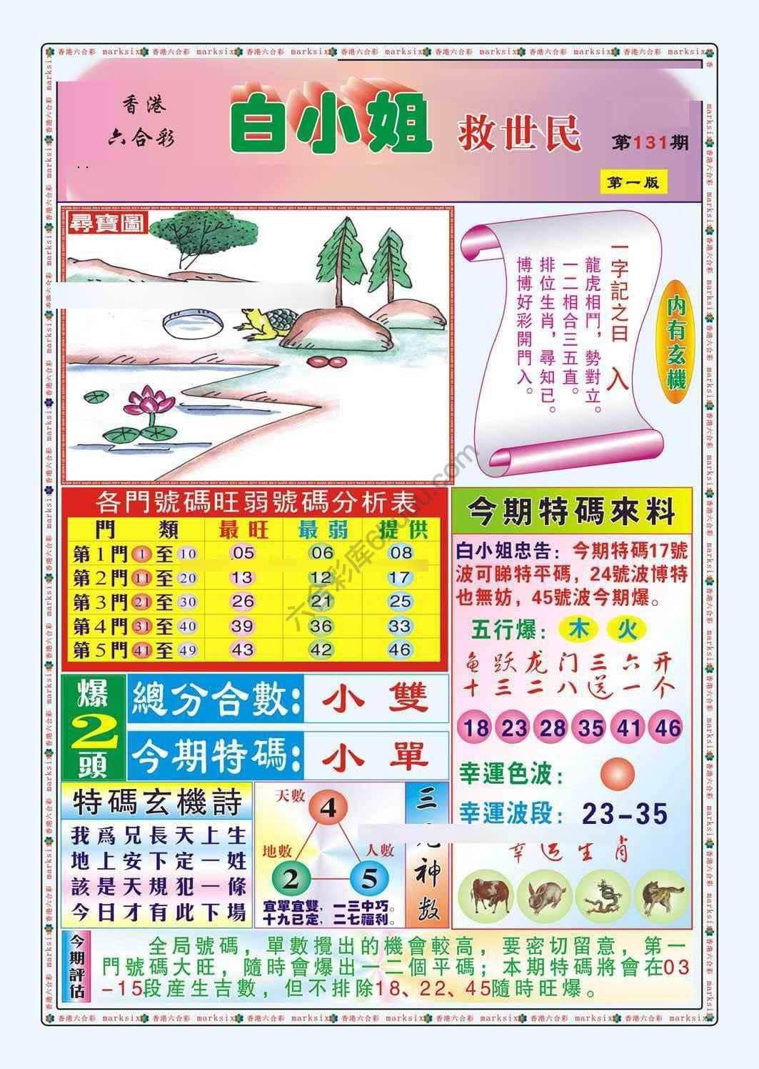 六合彩心水图库13|白小姐救世民 六合彩心水图库13|白小姐救世民
