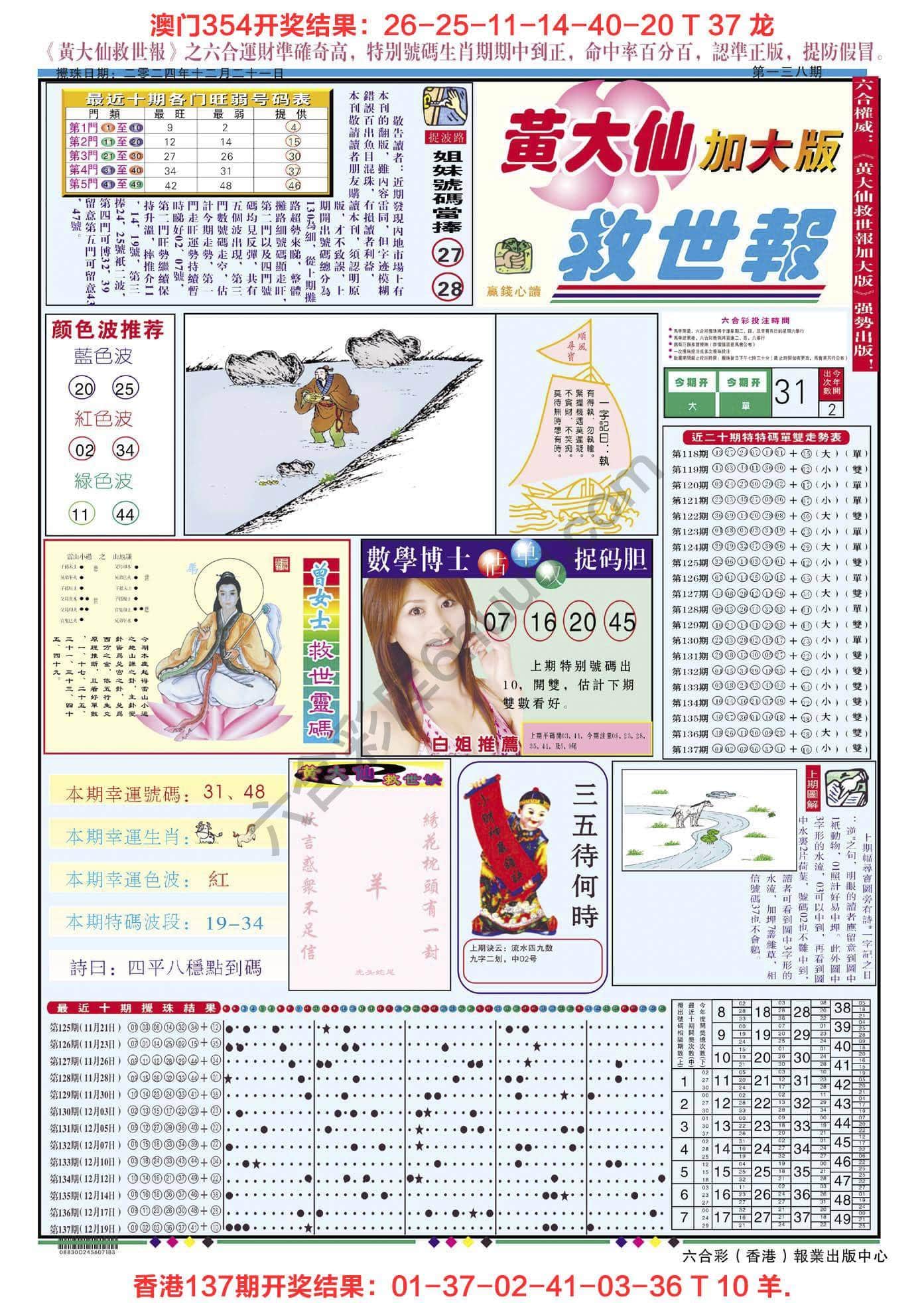 六合彩心水图库1|黄大仙救世报(加大版) 六合彩心水图库1|黄大仙救世报(加大版)