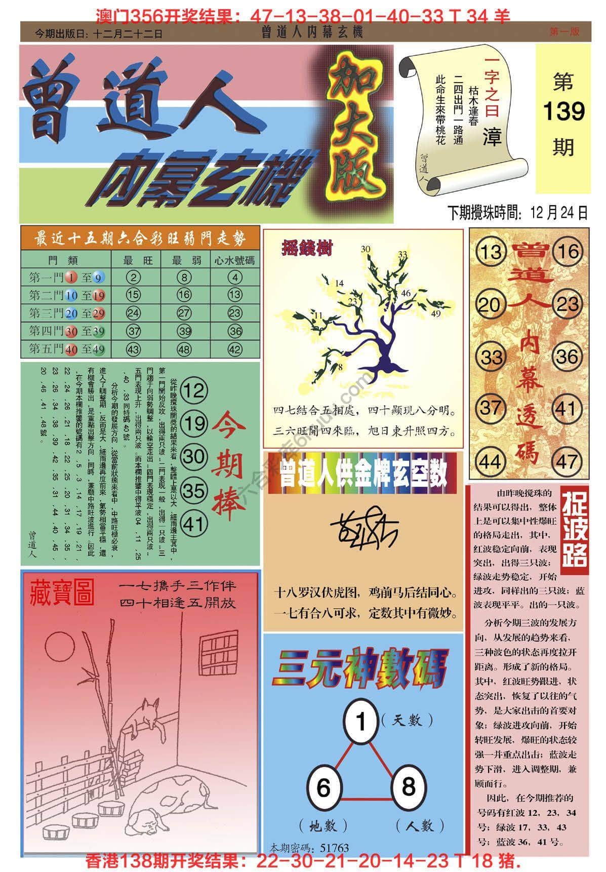 六合彩心水图库9|曾道人内幕玄机(加大版) 六合彩心水图库9|曾道人内幕玄机(加大版)