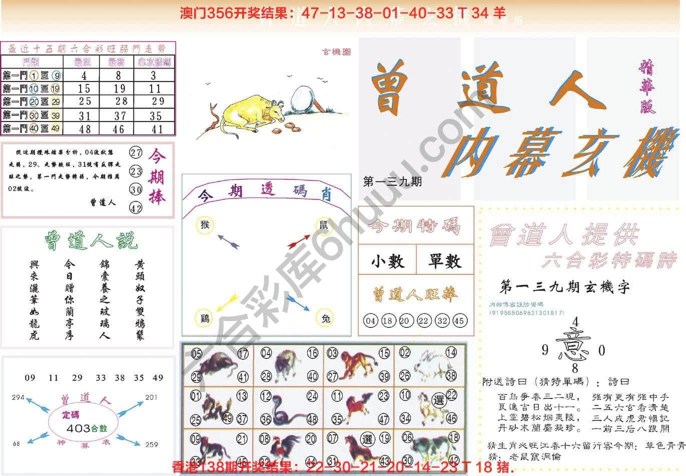 六合彩心水图库3|曾道人内幕玄机(精华版) 六合彩心水图库3|曾道人内幕玄机(精华版)