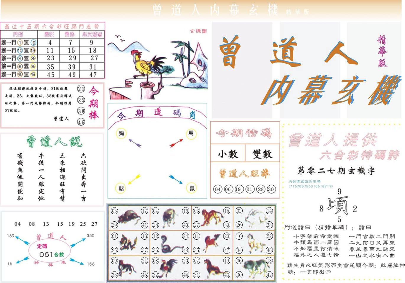 六合彩心水图库16|曾道人内幕精华版 六合彩心水图库16|曾道人内幕精华版