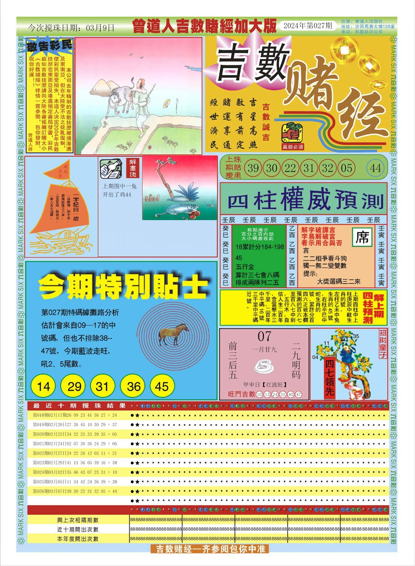 六合彩心水图库10|曾道人吉数赌经A加大版 六合彩心水图库10|曾道人吉数赌经A加大版