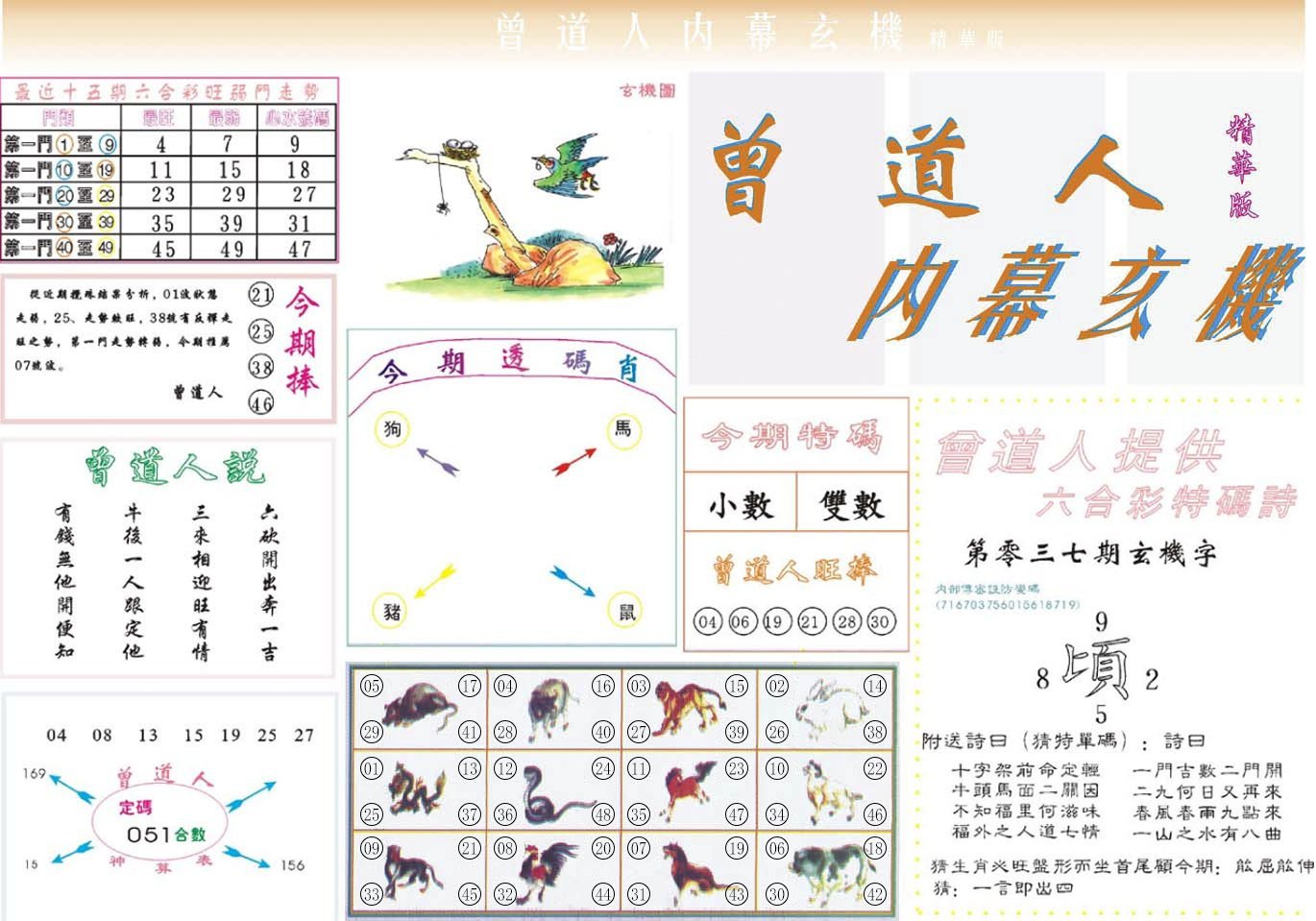 六合彩心水图库16|曾道人内幕精华版 六合彩心水图库16|曾道人内幕精华版