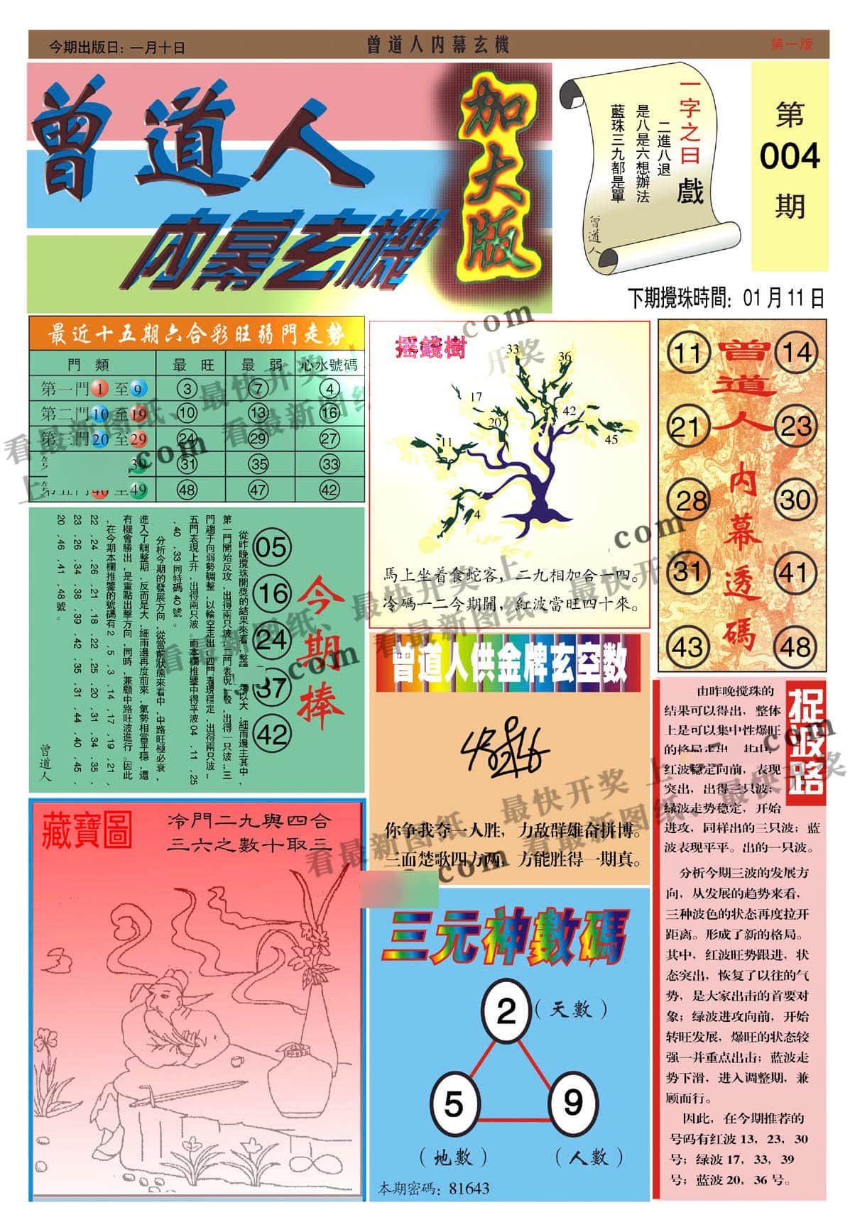 六合彩心水图库14|曾道人内幕A加大版 六合彩心水图库14|曾道人内幕A加大版