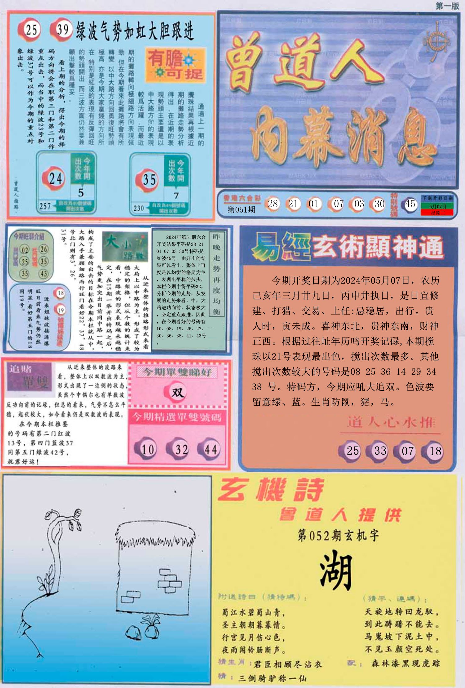 六合彩心水图库19|曾道人内幕消息A 六合彩心水图库19|曾道人内幕消息A