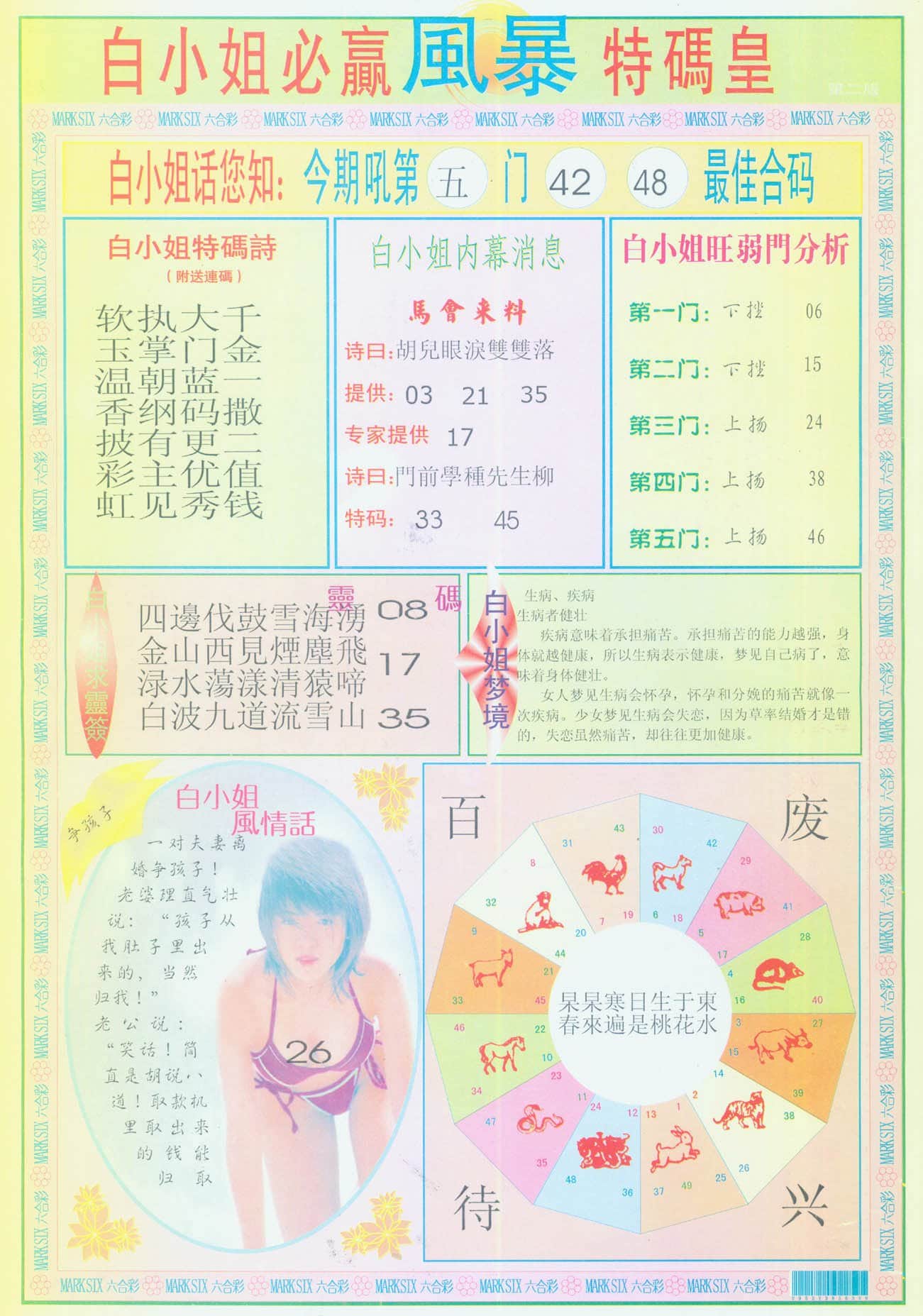 六合彩心水图库5|白小姐必赢B 六合彩心水图库5|白小姐必赢B