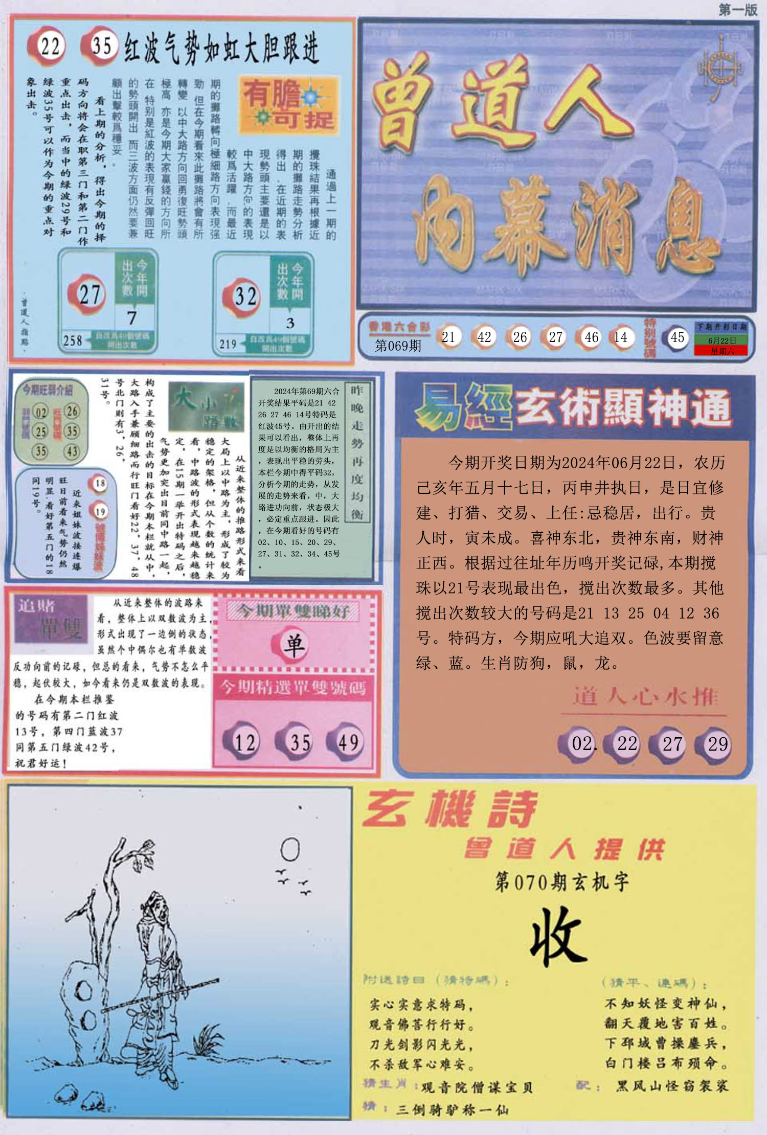 六合彩心水图库19|曾道人内幕消息A 六合彩心水图库19|曾道人内幕消息A