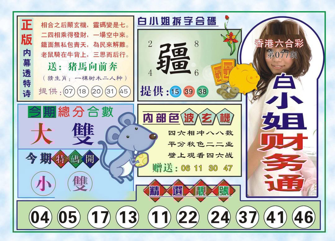 六合彩心水图库7|白小姐财务通(新图) 六合彩心水图库7|白小姐财务通(新图)