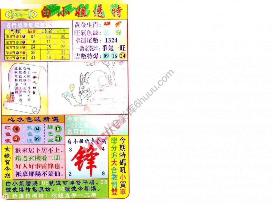 六合彩心水图库13|白小姐透特 六合彩心水图库13|白小姐透特