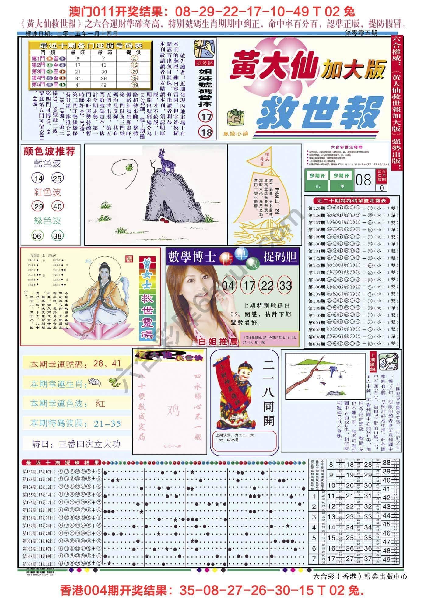 六合彩心水图库4|黄大仙救世报(加大版) 六合彩心水图库4|黄大仙救世报(加大版)