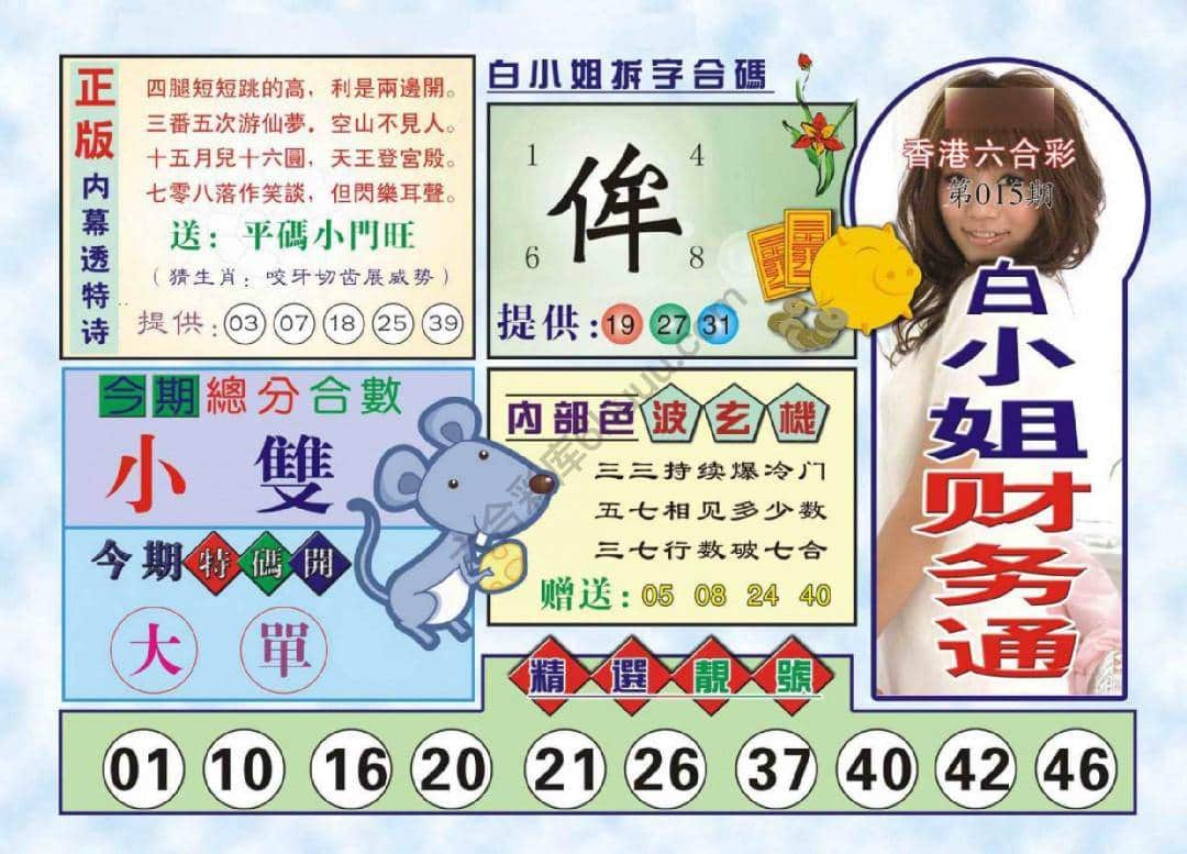 六合彩心水图库15|白小姐财务通 六合彩心水图库15|白小姐财务通