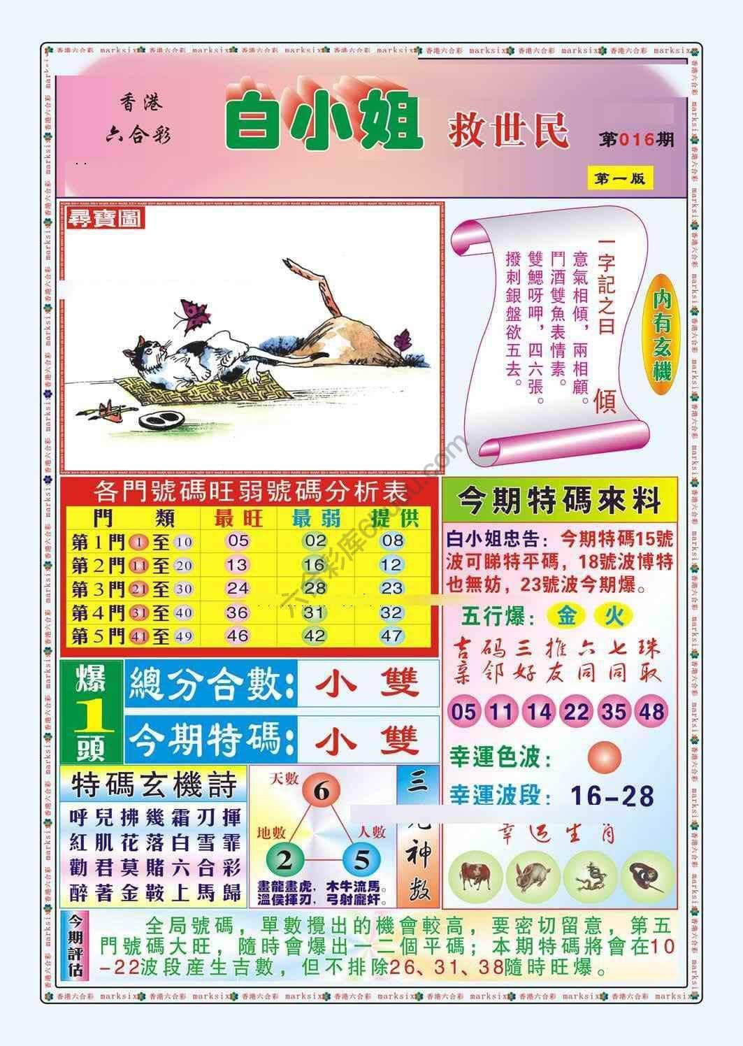 六合彩心水图库14|白小姐救世民 六合彩心水图库14|白小姐救世民