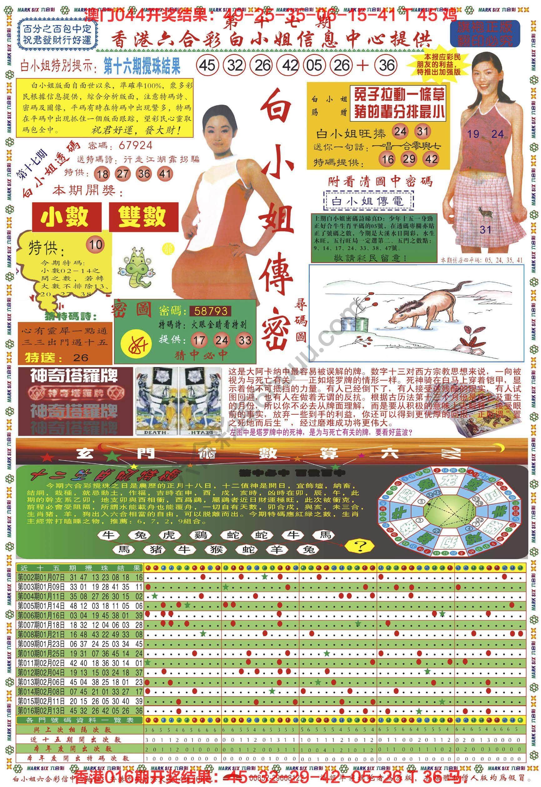 六合彩心水图库2|白小姐传密 六合彩心水图库2|白小姐传密