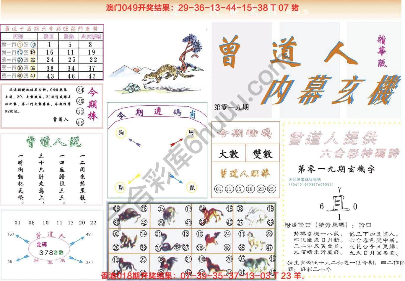 六合彩心水图库3|曾道人内幕玄机(精华版) 六合彩心水图库3|曾道人内幕玄机(精华版)