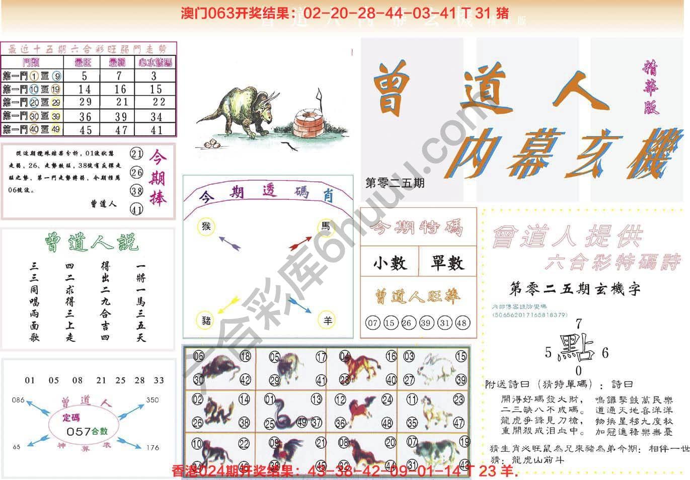 六合彩心水图库2|曾道人内幕玄机(精华版) 六合彩心水图库2|曾道人内幕玄机(精华版)