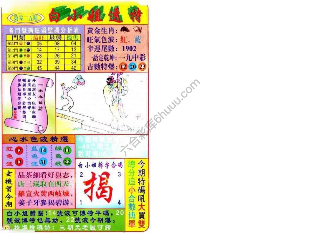六合彩心水图库14|白小姐透特 六合彩心水图库14|白小姐透特
