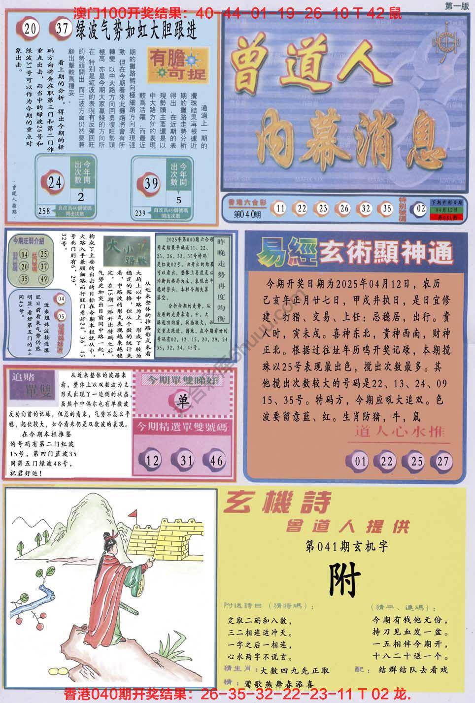 六合彩心水图库6|曾道人内幕消息 六合彩心水图库6|曾道人内幕消息