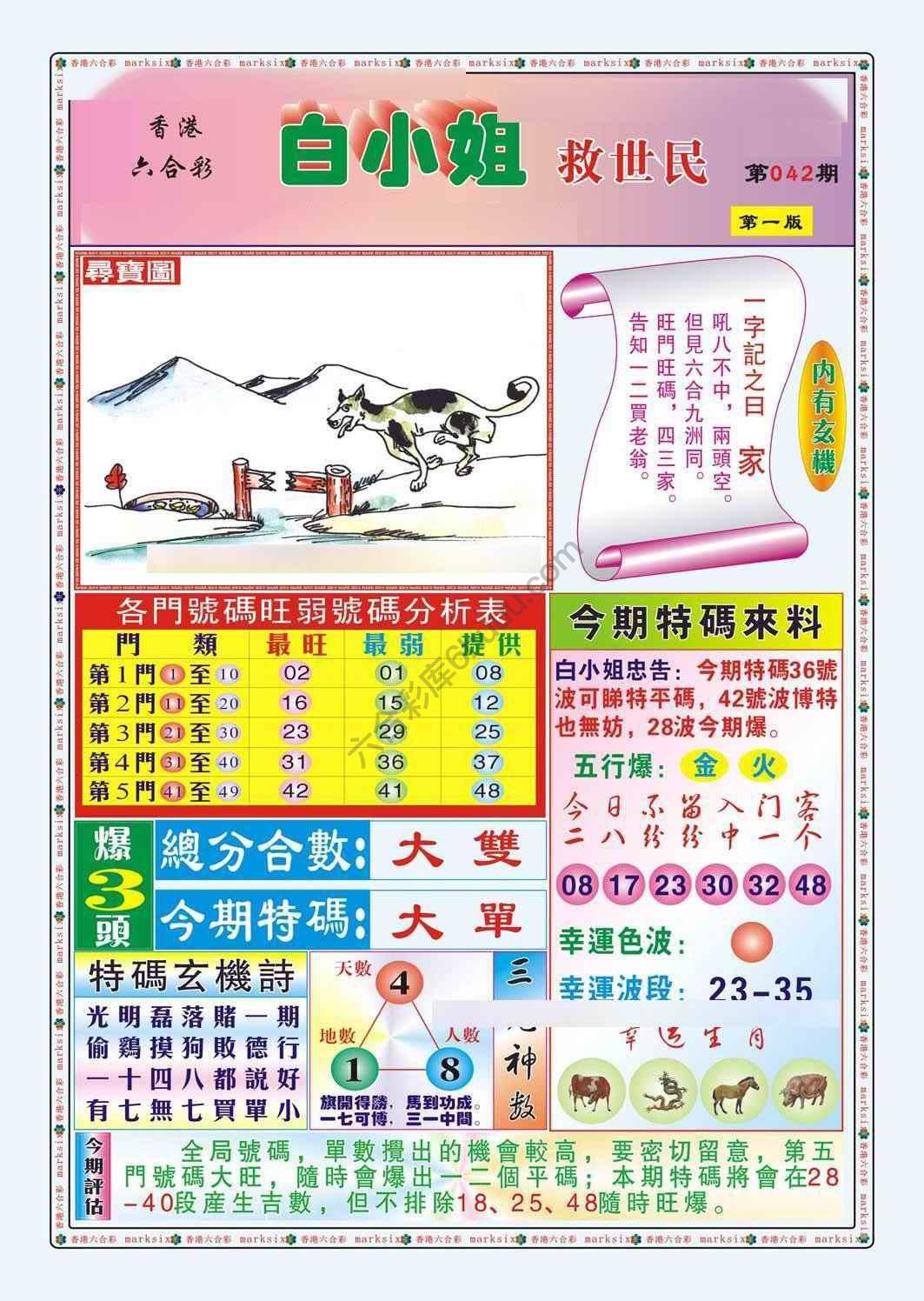 六合彩心水图库14|白小姐救世民 六合彩心水图库14|白小姐救世民