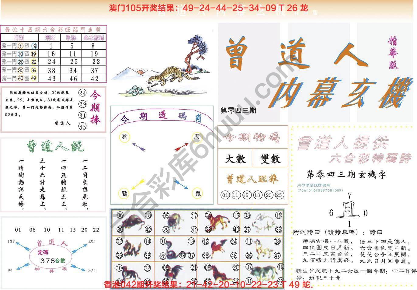 六合彩心水图库6|曾道人内幕玄机(精华版) 六合彩心水图库6|曾道人内幕玄机(精华版)
