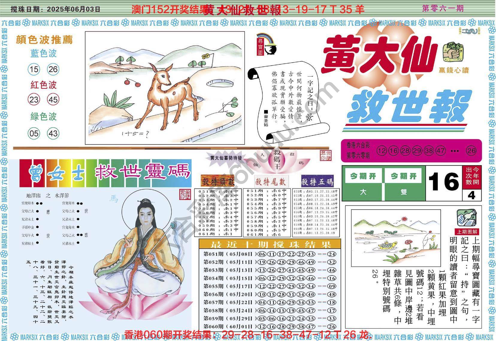 六合彩心水图库2｜黄大仙救世报