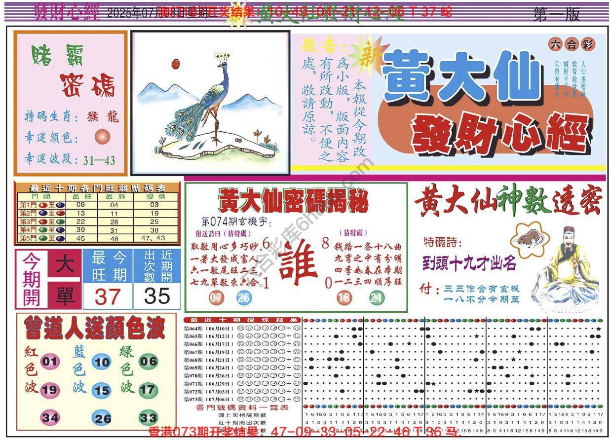 六合彩心水图库1|黄大仙发财心经 六合彩心水图库1|黄大仙发财心经