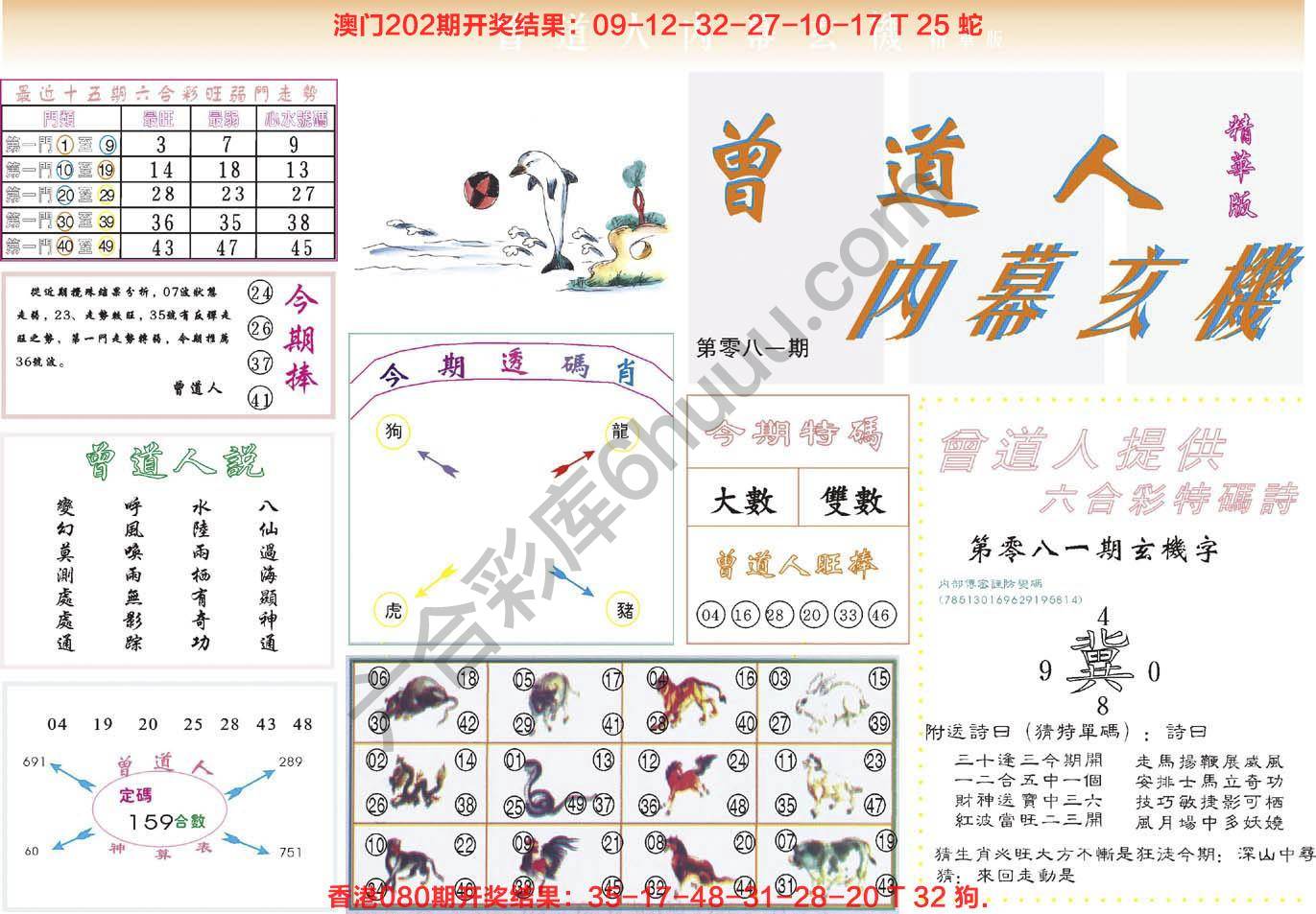 六合彩心水图库6|曾道人内幕玄机(精华版) 六合彩心水图库6|曾道人内幕玄机(精华版)