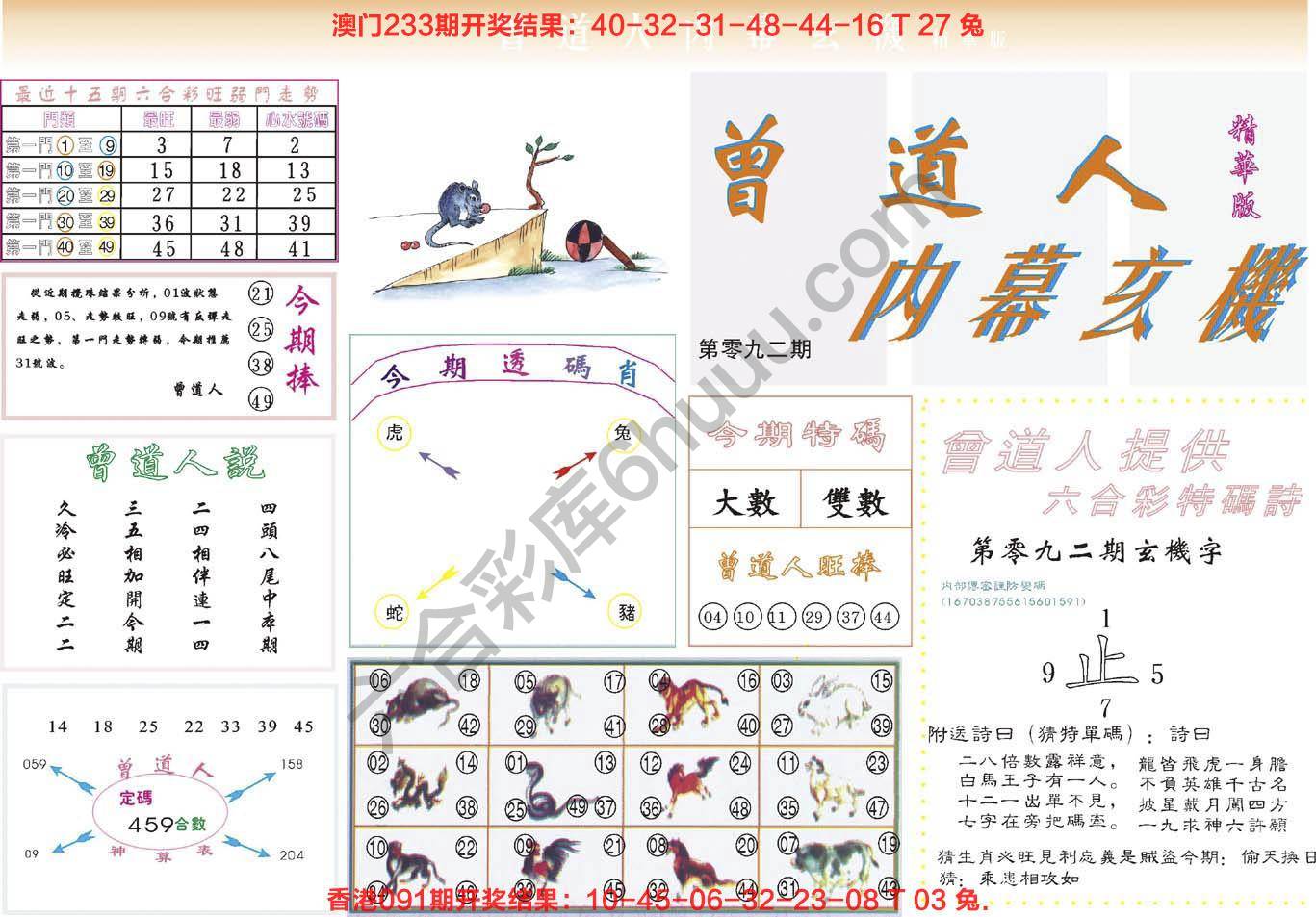 六合彩心水图库9|曾道人内幕玄机(精华版) 六合彩心水图库9|曾道人内幕玄机(精华版)