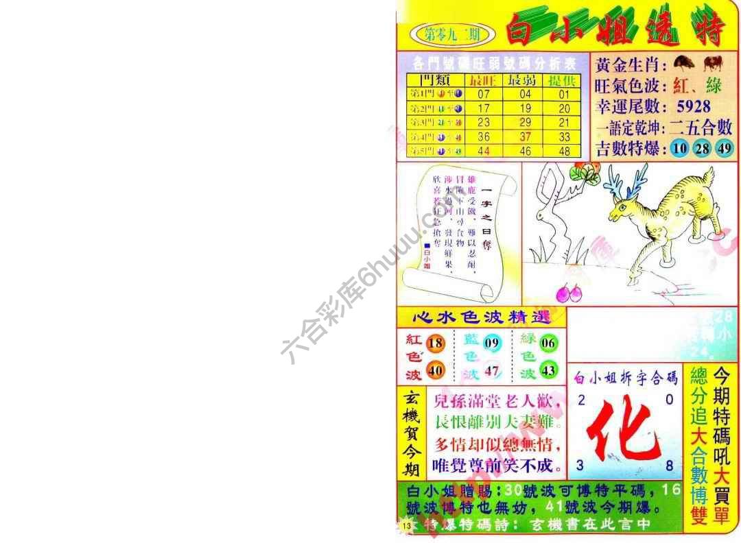 六合彩心水图库15|白小姐透特 六合彩心水图库15|白小姐透特