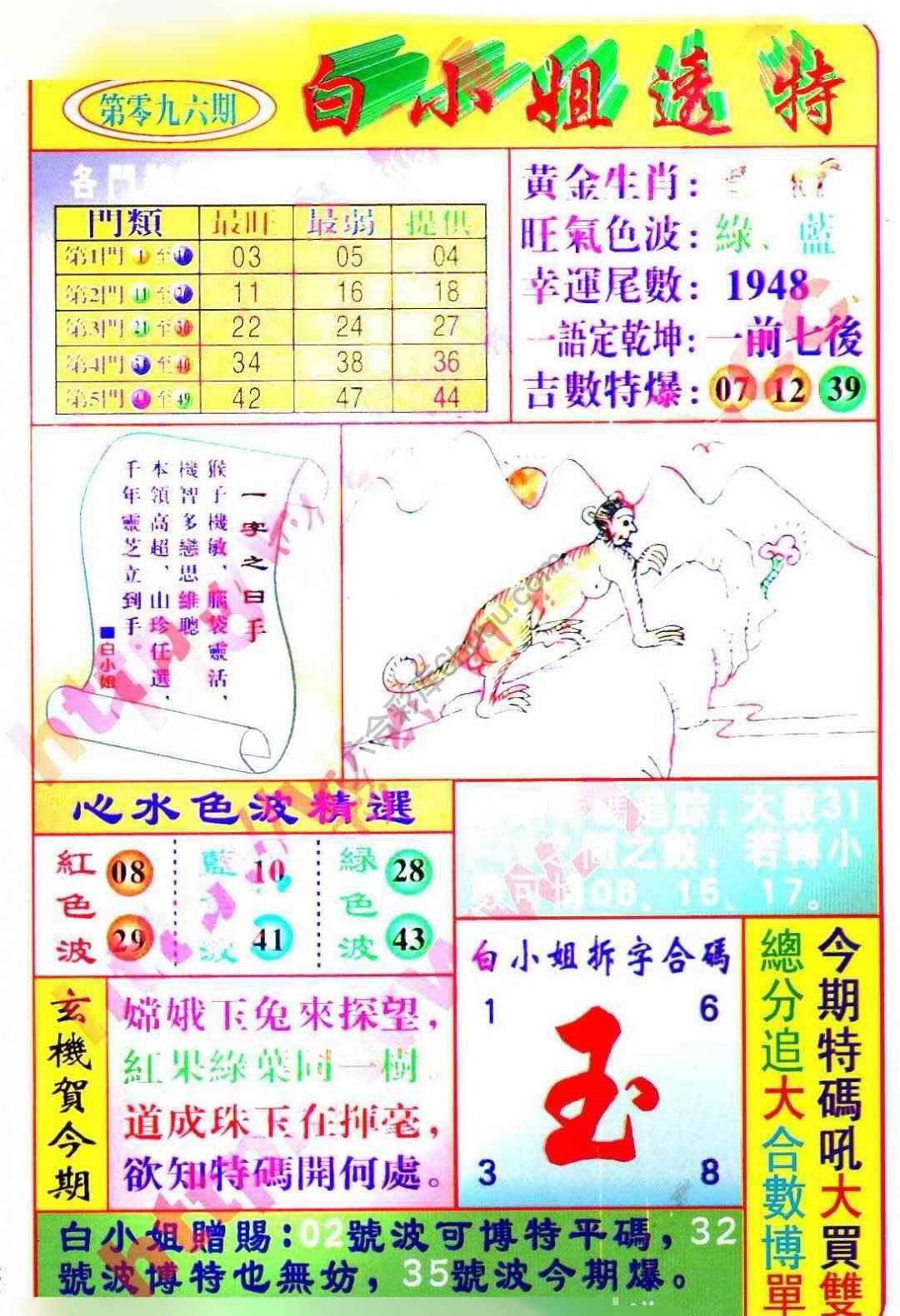 六合彩心水图库13|白小姐透特 六合彩心水图库13|白小姐透特