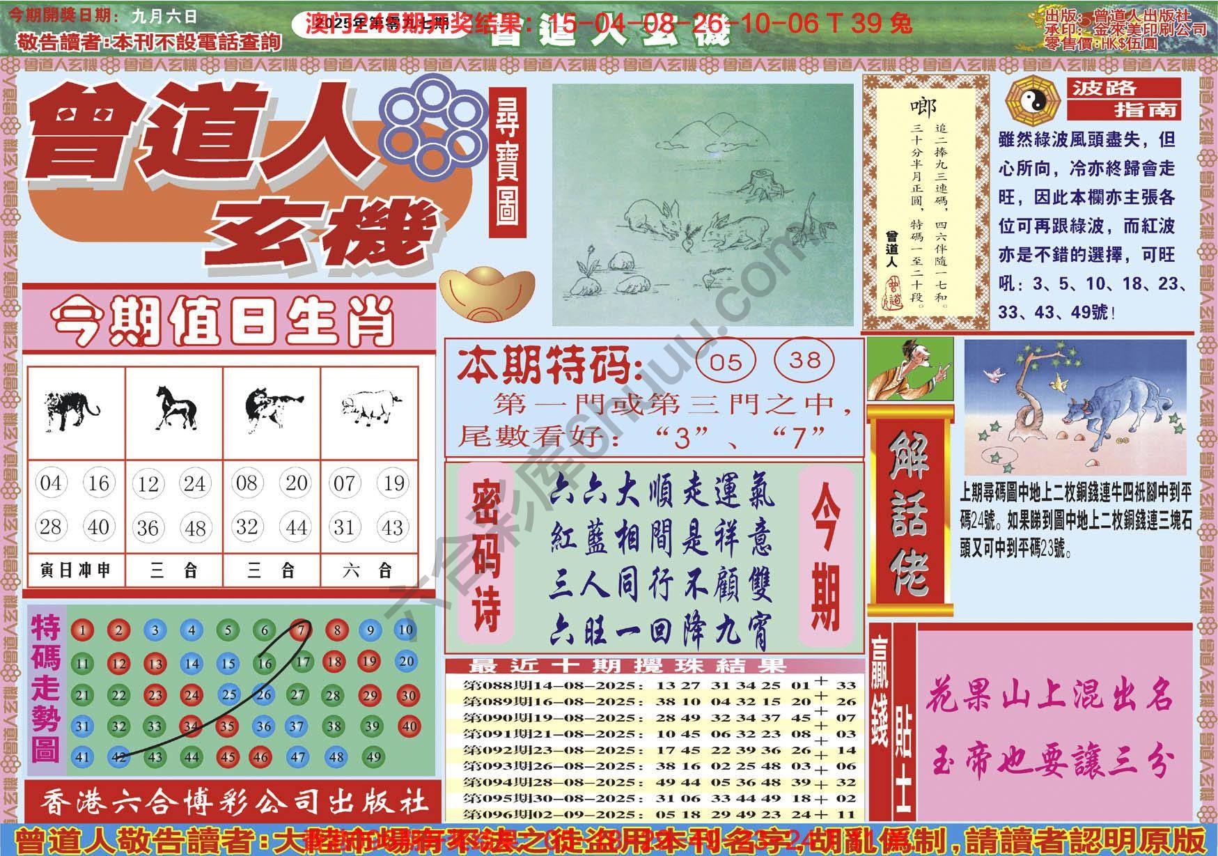 六合彩心水图库5|曾道人玄机 六合彩心水图库5|曾道人玄机