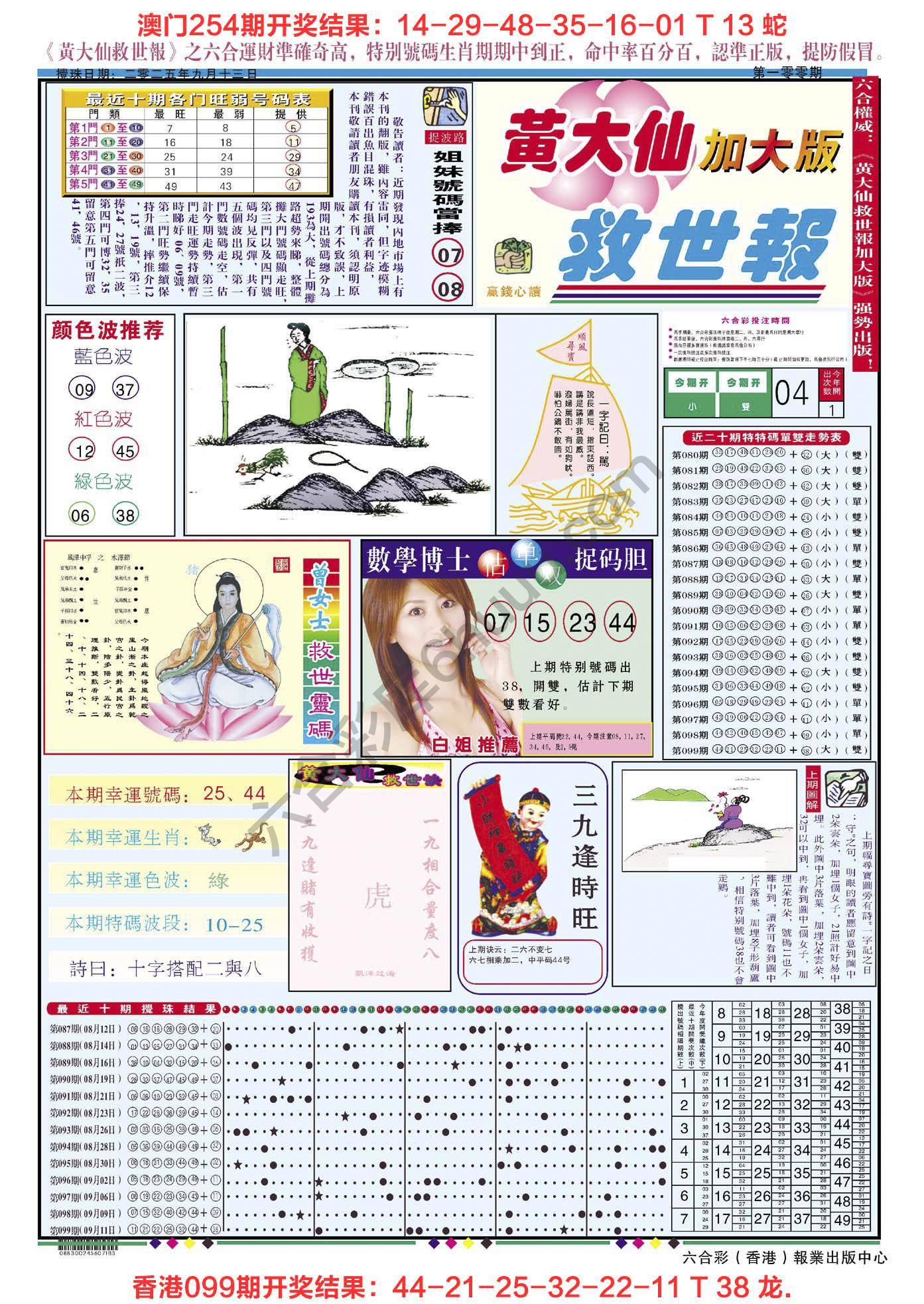 六合彩心水图库4|黄大仙救世报(加大版) 六合彩心水图库4|黄大仙救世报(加大版)