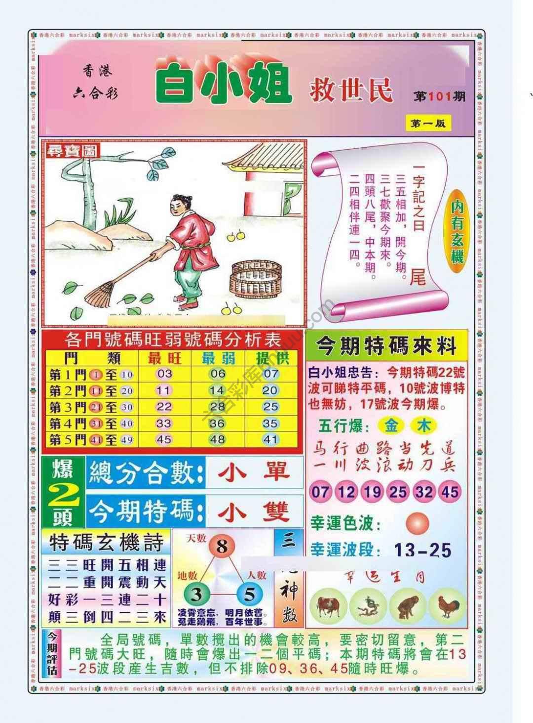 六合彩心水图库12|白小姐救世民 六合彩心水图库12|白小姐救世民