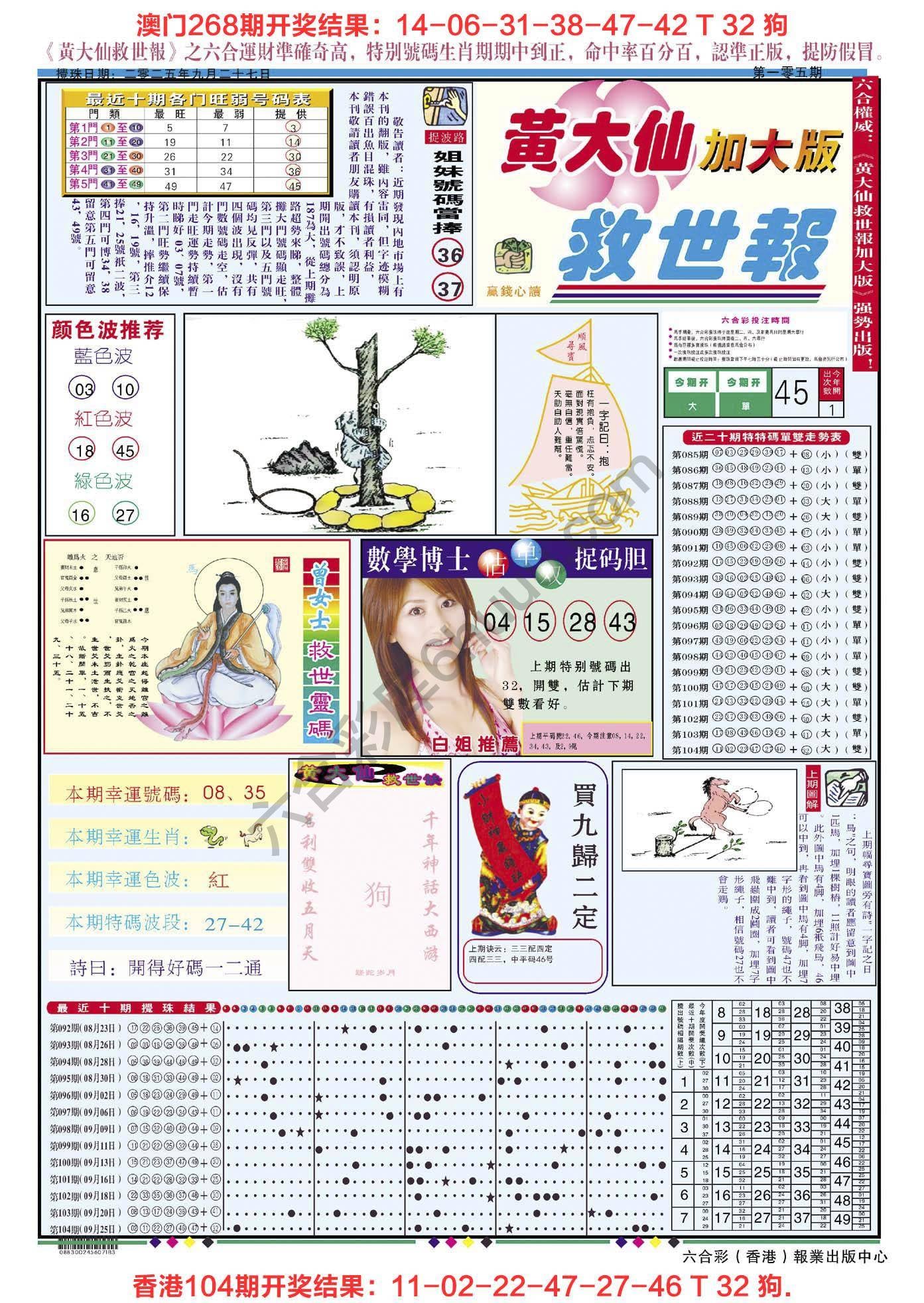 六合彩心水图库4|黄大仙救世报(加大版) 六合彩心水图库4|黄大仙救世报(加大版)