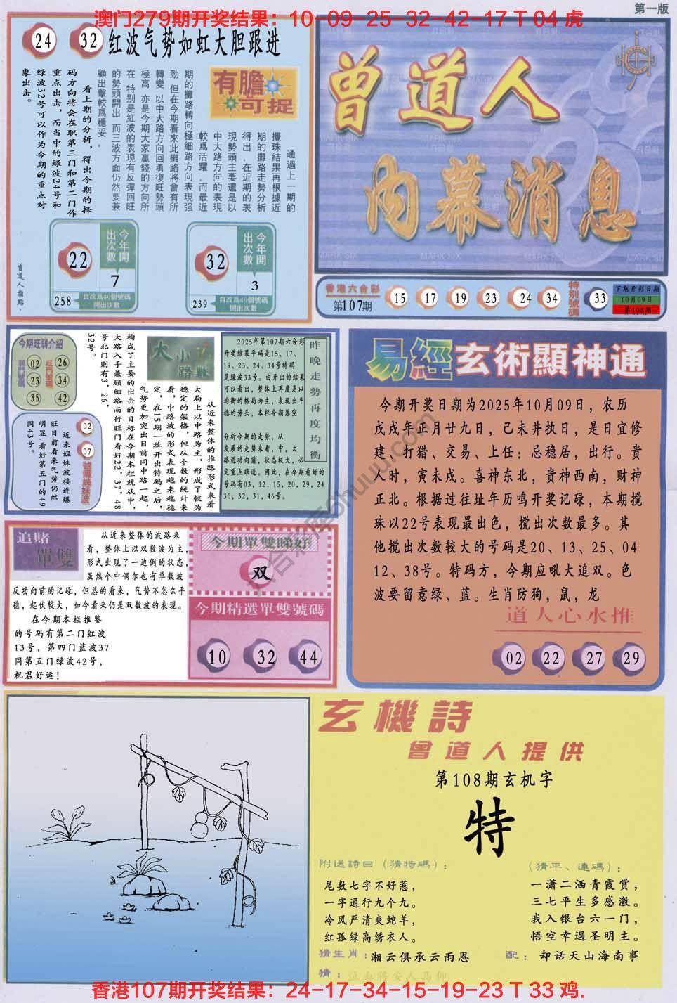 六合彩心水图库4｜曾道人内幕消息