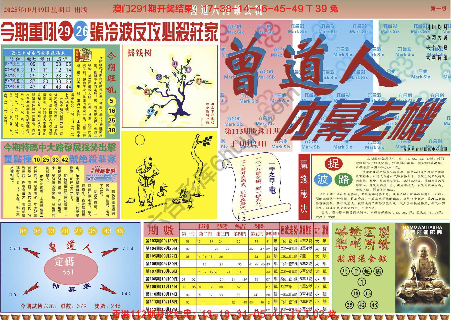 六合彩心水图库7｜曾道人内幕玄机