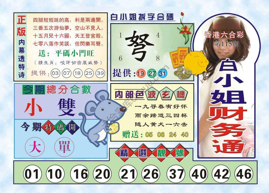 六合彩心水图库14|白小姐财务通 六合彩心水图库14|白小姐财务通
