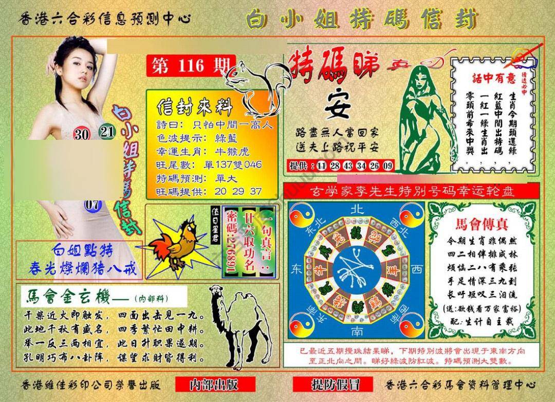 六合彩心水图库16｜白小姐特码信封