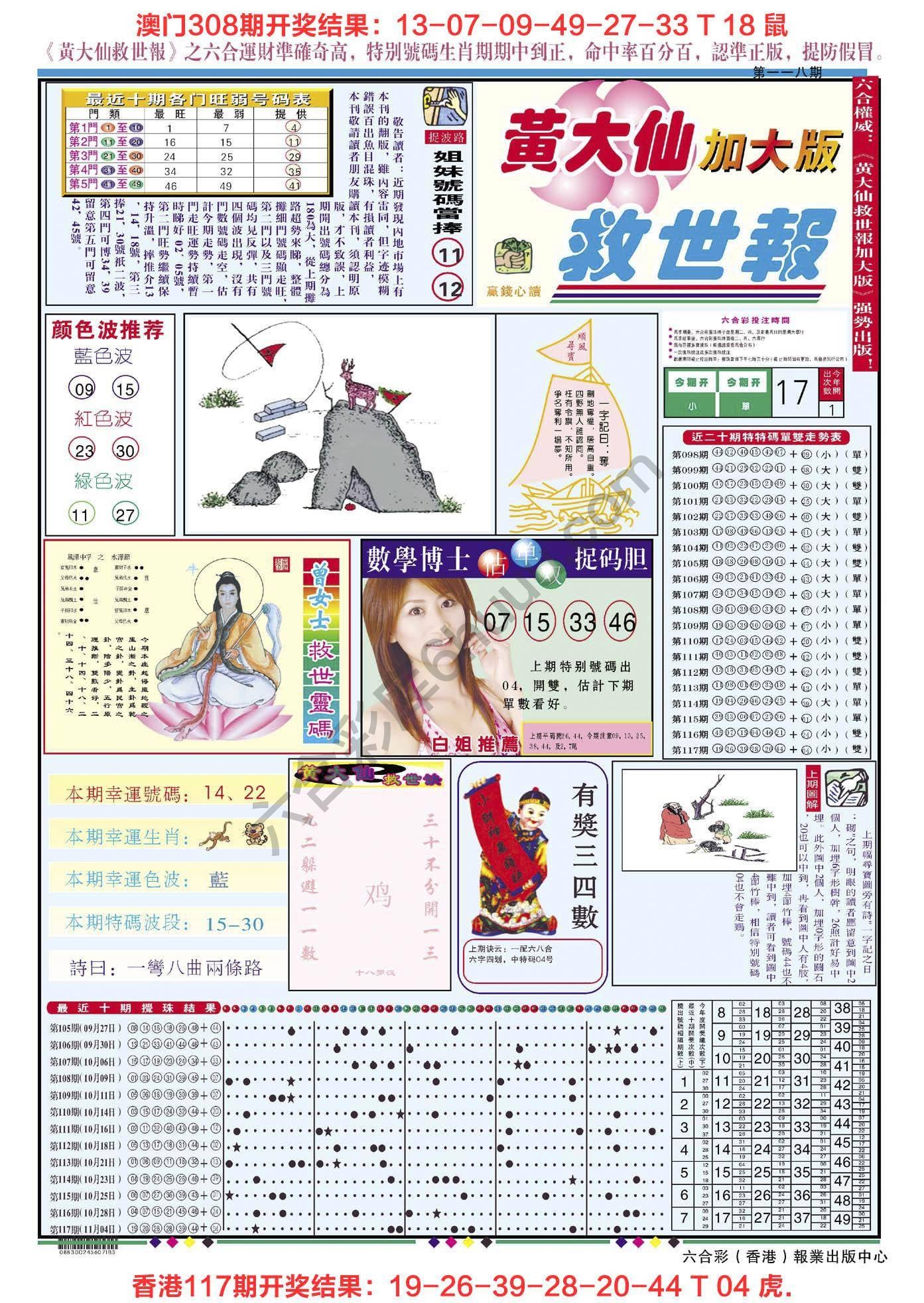 六合彩心水图库4|黄大仙救世报(加大版) 六合彩心水图库4|黄大仙救世报(加大版)