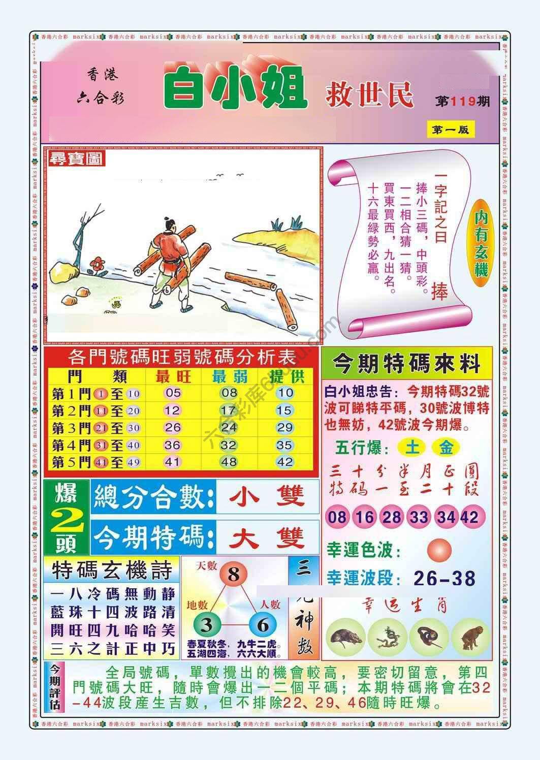 六合彩心水图库12|白小姐救世民 六合彩心水图库12|白小姐救世民
