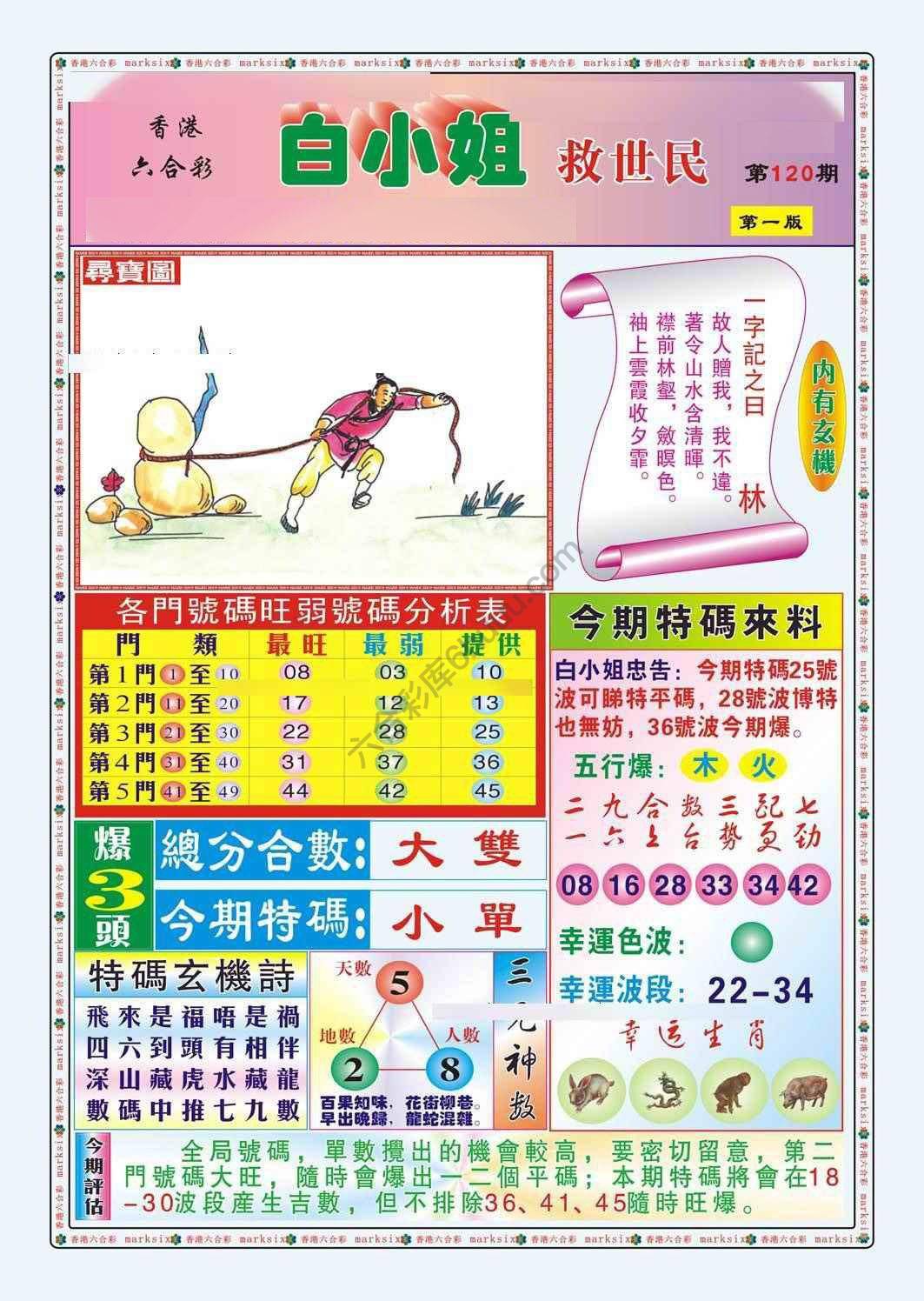 六合彩心水图库12|白小姐救世民 六合彩心水图库12|白小姐救世民