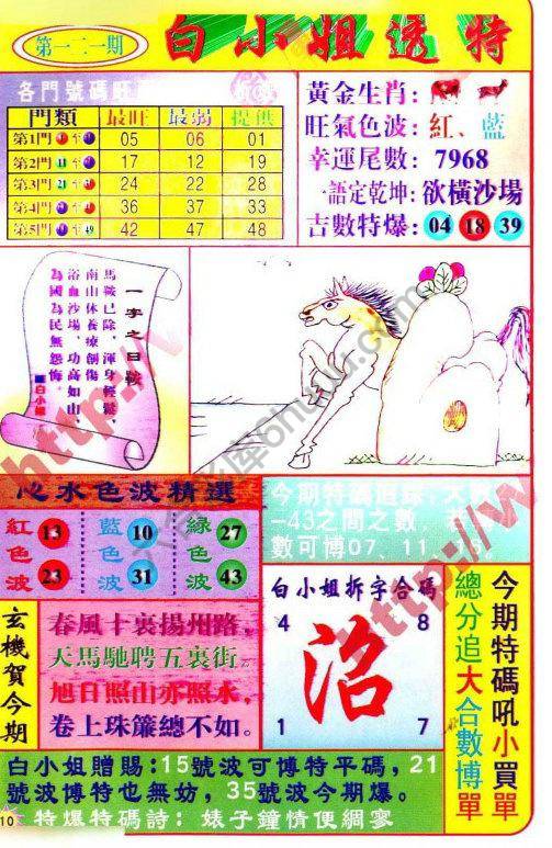 六合彩心水图库13|白小姐透特 六合彩心水图库13|白小姐透特