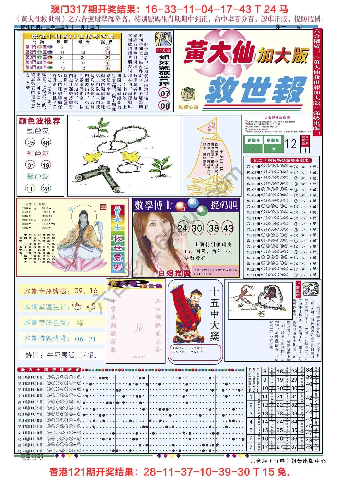 六合彩心水图库2|黄大仙救世报(加大版) 六合彩心水图库2|黄大仙救世报(加大版)