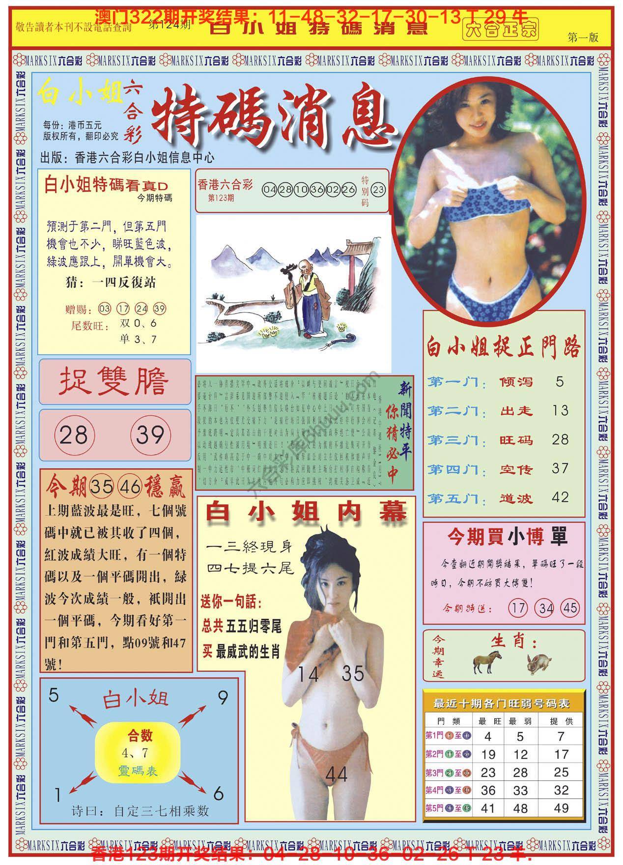 六合彩心水图库1|白小姐特码消息 六合彩心水图库1|白小姐特码消息