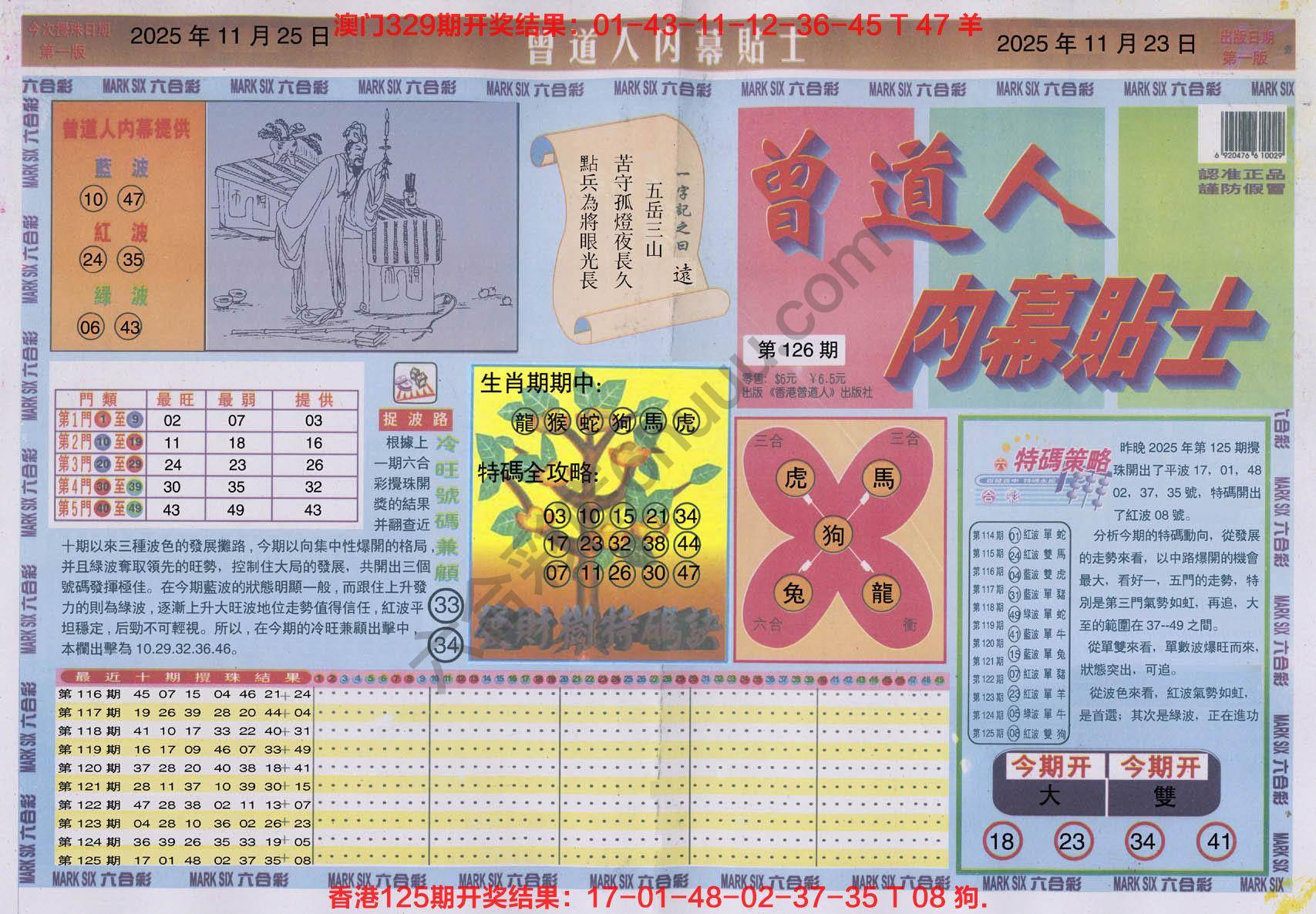 六合彩心水图库8|曾道人内幕贴士 六合彩心水图库8|曾道人内幕贴士